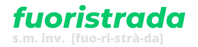 fuoristrada