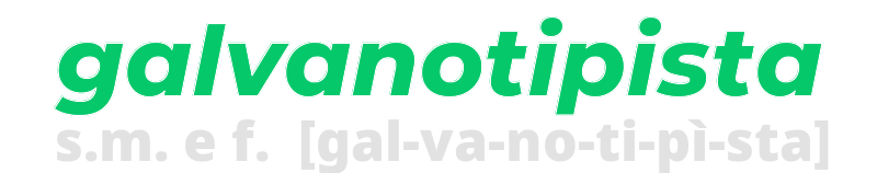 galvanotipista