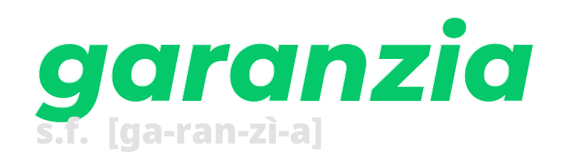 garanzia