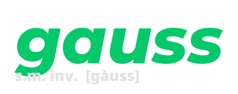 gauss