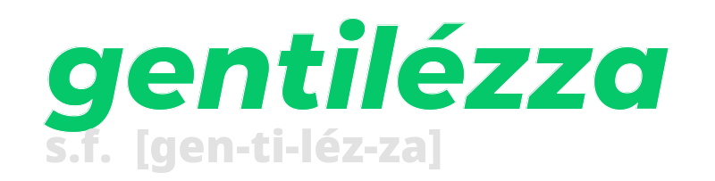 gentilezza