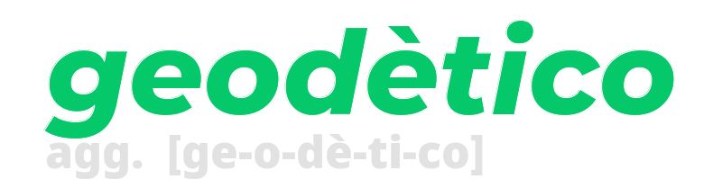 geodetico