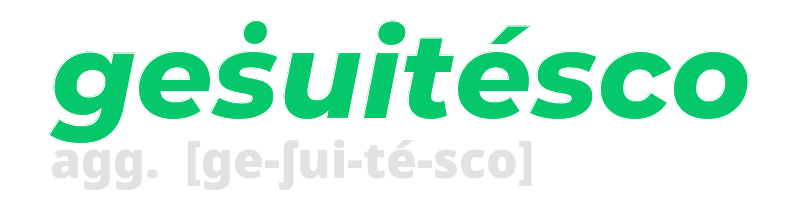 gesuitesco