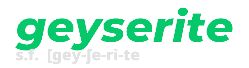 geyserite