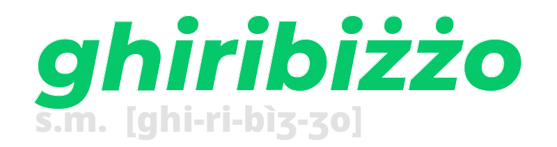 ghiribizzo