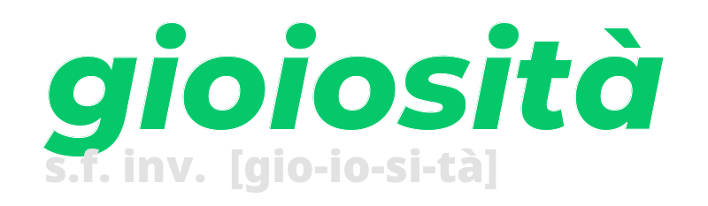 gioiosita