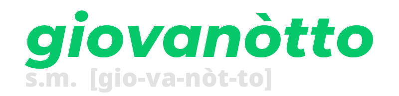 giovanotto