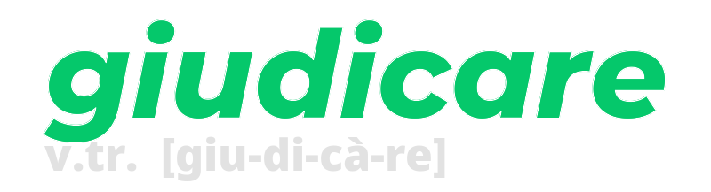 giudicare