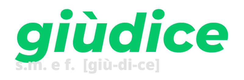 giudice