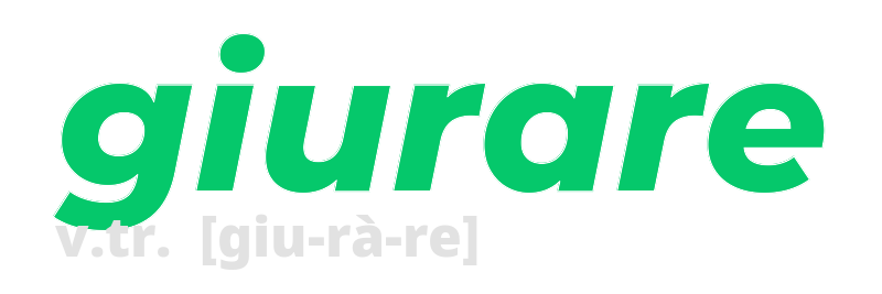 giurare