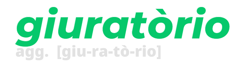 giuratorio