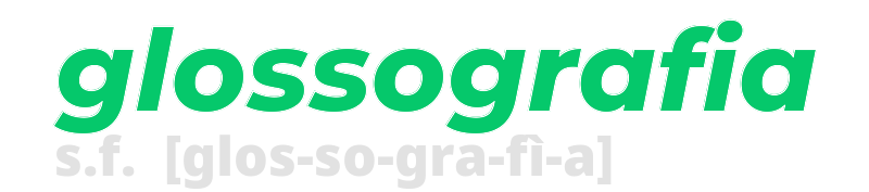 glossografia