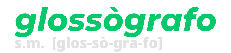 glossografo