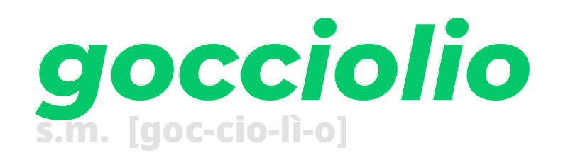 gocciolio