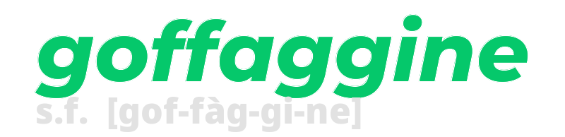 goffaggine