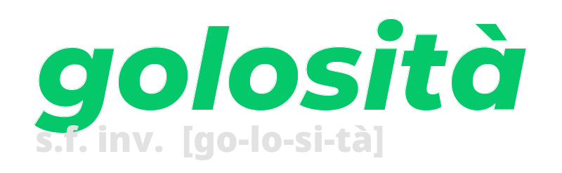 golosita