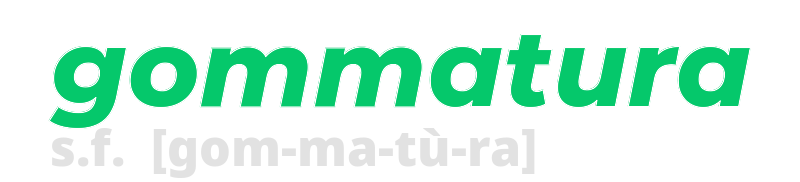 gommatura