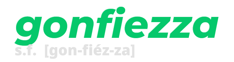 gonfiezza