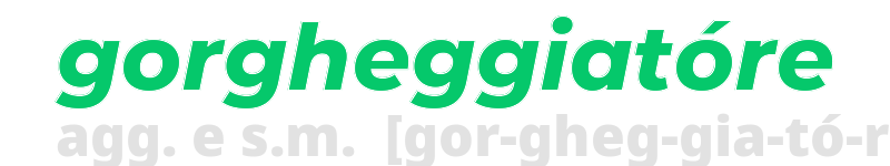 gorgheggiatore