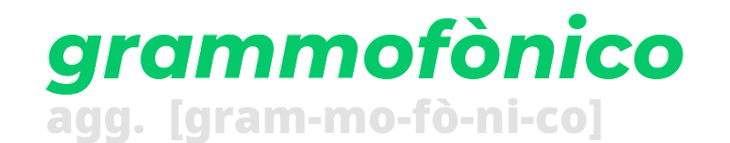 grammofonico