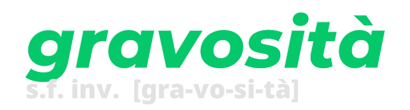 gravosita