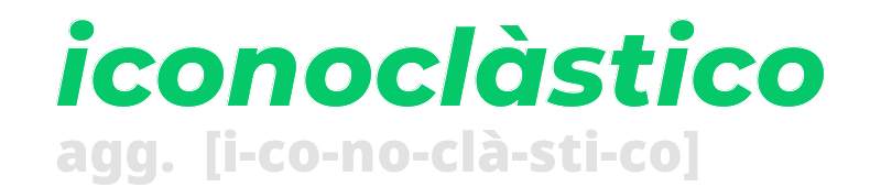 iconoclastico