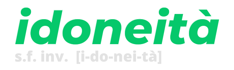 idoneita