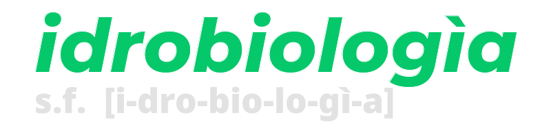 idrobiologia