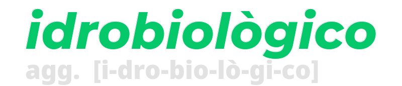 idrobiologico