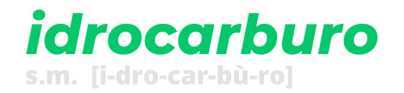 idrocarburo