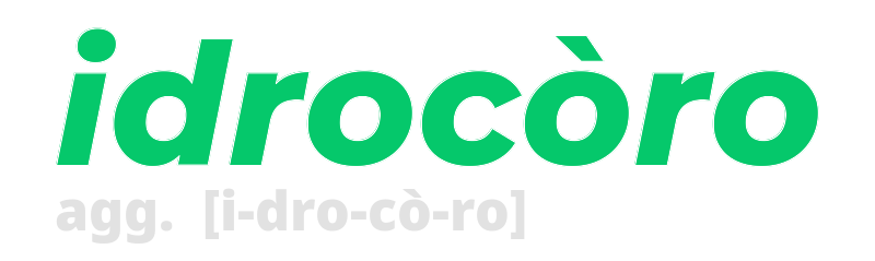 idrocoro