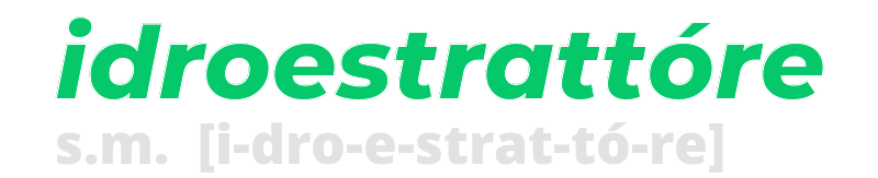 idroestrattore