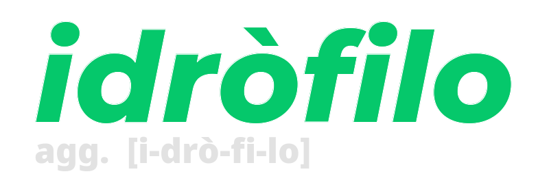 idrofilo