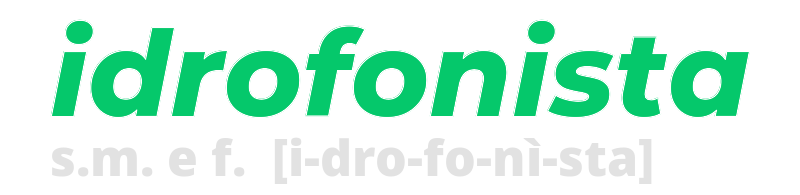 idrofonista