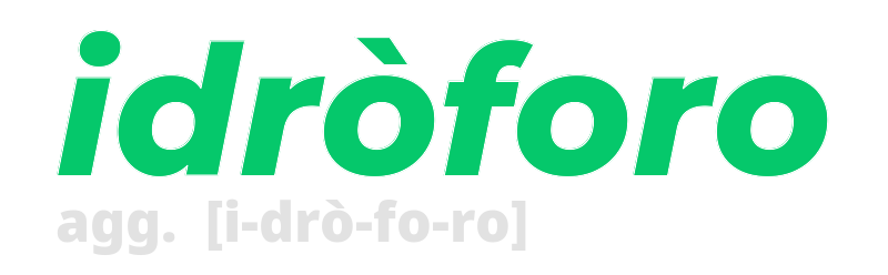 idroforo