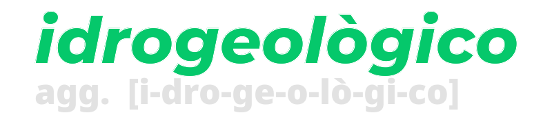 idrogeologico