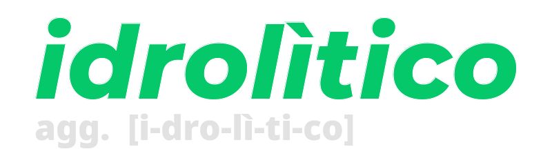 idrolitico