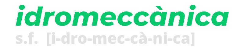 idromeccanica