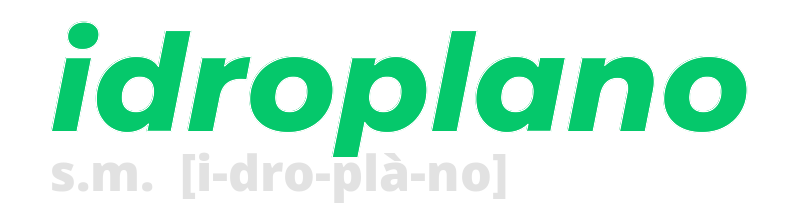 idroplano