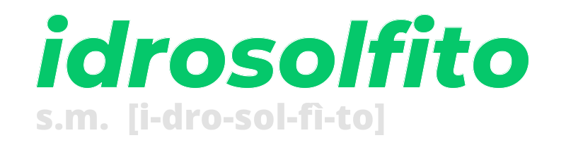 idrosolfito