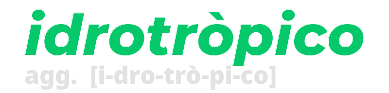 idrotropico