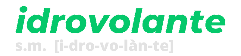 idrovolante