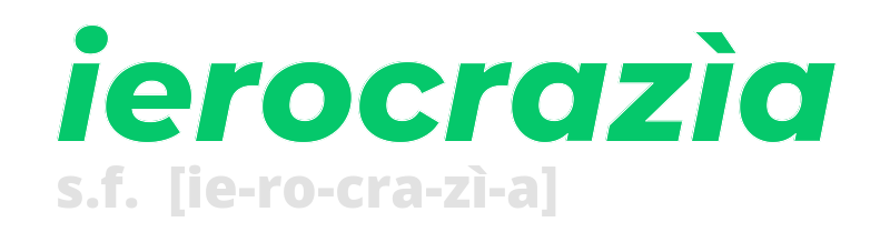 ierocrazia