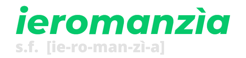 ieromanzia