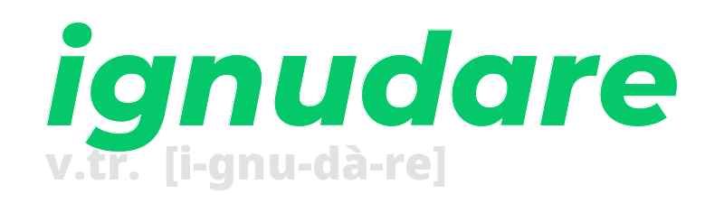 ignudare