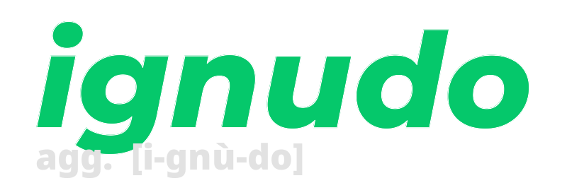 ignudo