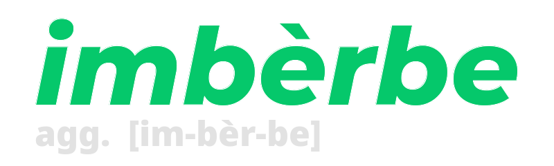 imberbe