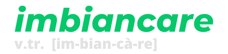 imbiancare