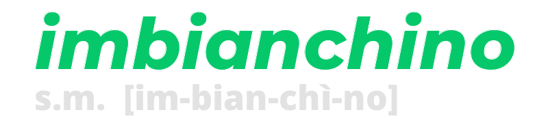 imbianchino