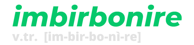 imbirbonire